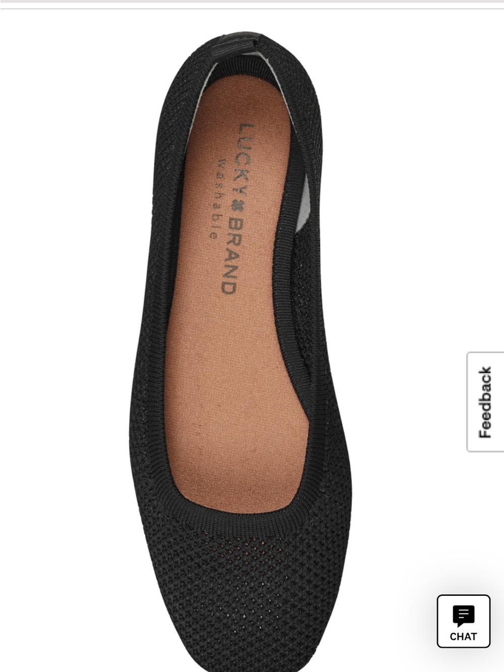 Lucky Brand Daneric Flat Black NWOT